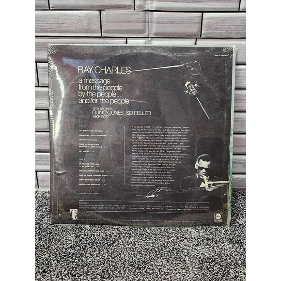 RAY CHARLES A MESSAGE FROM THE PEOPLE  RARE LP RECORD vinyl-Sealed - Picture 4 of 8